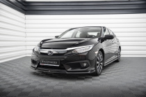 Honda Civic Mk10 2017-2022 Frontläpp / Frontsplitter V.2 Maxton Design